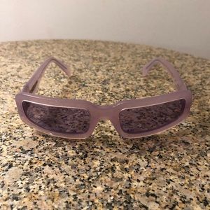 Salvatore Ferragamo purple sunglasses o/s